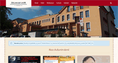 Desktop Screenshot of delnickydumodry.cz